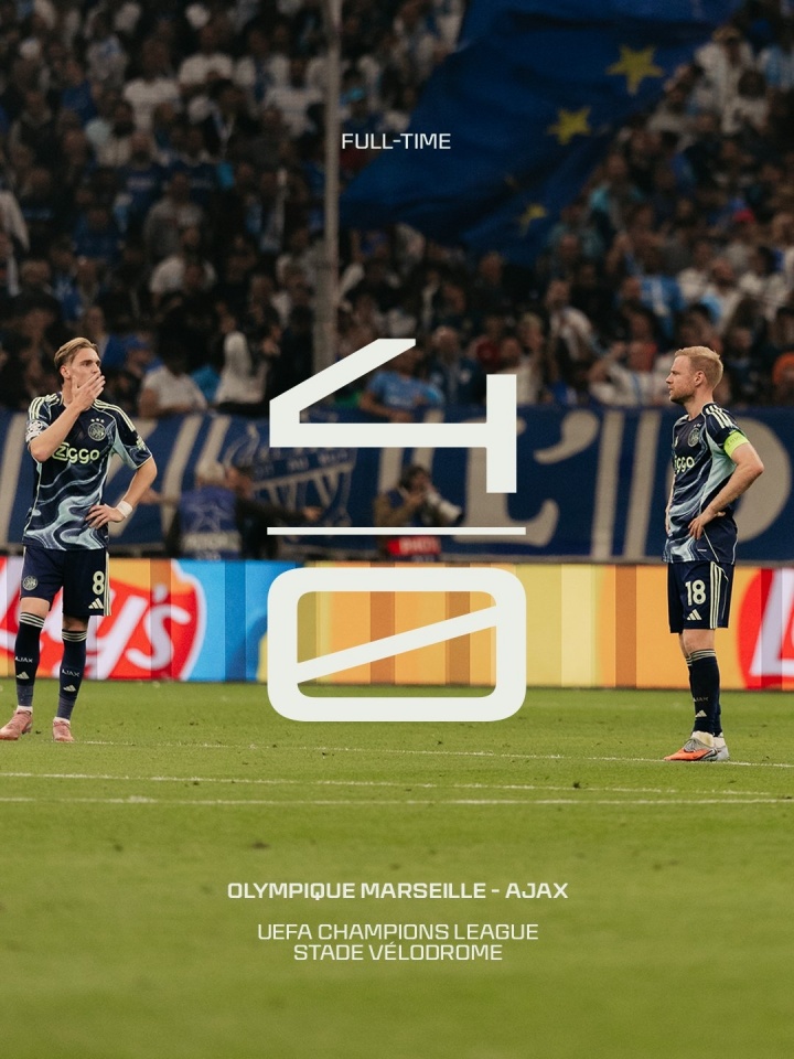 4球慘敗！阿賈克斯荷甲7輪不敗排第3，但歐冠0進球兩連敗排名倒2