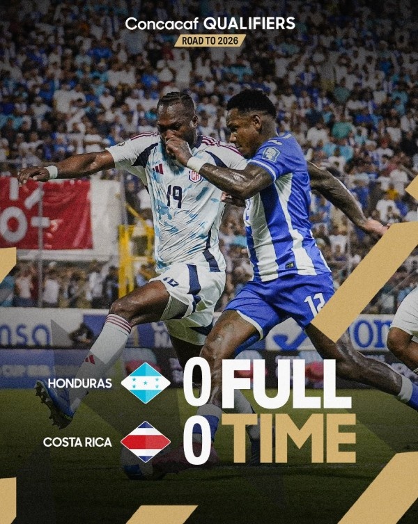世預(yù)賽哥斯達黎加0-0悶平洪都拉斯，2場2分暫列小組第三